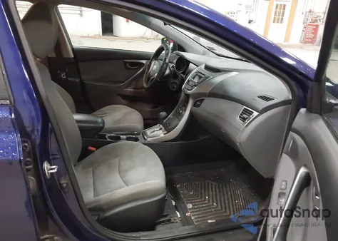 2013 Hyundai Elantra Gls from USA, damaged, VIN 5NPDH4AE6DH350639